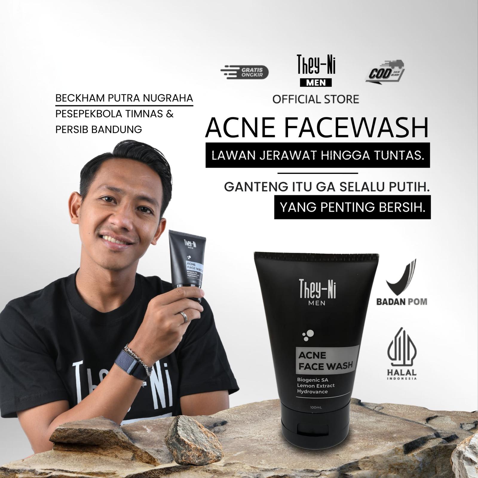 THEY-NI MEN ACNE FACE WASH 100mL
